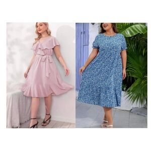 Bundle of 2 Midi Dresses